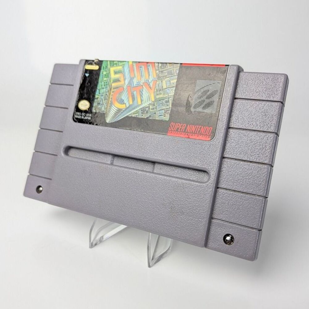 SimCity - Authentic and Tested - SNES